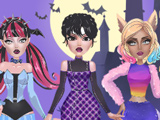 Halloween Makeover: Monster Girl Beauty Salon