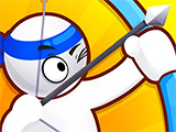 Stickmen Archer: Shooting Arrows at Reds