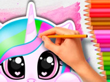 Draw a Pony: ASMR Coloring Book