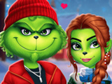Grinch Couple Holiday Dress Up