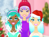Christmas Girl's Hair Stylist