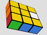 Floppy Rubik's Cube (1×3×3)