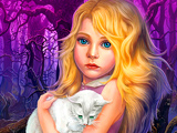 Hidden Object: Girl and Cat