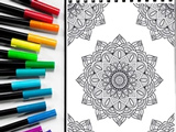 Anti-stress Coloring for Adults ASMR