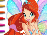 Winx Fairies Coloring Page