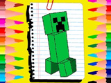 Minecraft Character Coloring