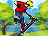 Skatepark: Scooter Stunts