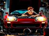 Assemble Your Toyota Supra: Mechanic Simulator