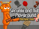 Sprunki and Nubik Playground: Machine mod