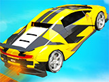 Mega Car Fly: Jet Pack Jumping
