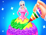 Ice Princess Cake