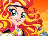Sunset Shimmer Motocross Style
