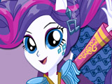 Rainbow Rocks: Rarity Rockin' Hairstyle