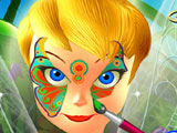TinkerBell Spring Face Painting