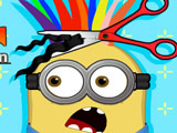 Minion at Hair Salon