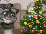 Talking Tom Preparing for the New Year