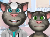 Talking Tom Eye Doctor