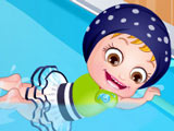 Baby Hazel Swimming Time