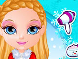 Baby Barbie Winter Braids