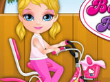 Baby Barbie Bicycle Ride