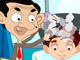 Truble in Hair Salon: Mr. Bean Part - 1