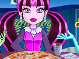 Monster High Cooking Halloween Pizza