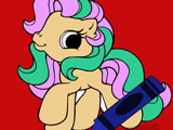 Pony Coloring Book 2