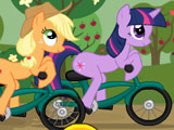 Little Pony Bike Racing
