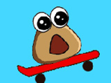 Pou Cliff Jump