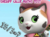 Sheriff Callie Maths Test