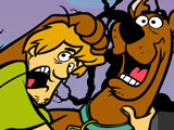 Scooby Doo and Shaggy in the Mine
