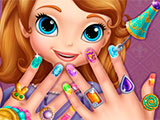 Sofia the First Nail Spa