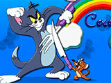 Tom and Jerry Coloring Page