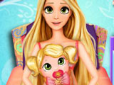 Rapunzel Baby Birth